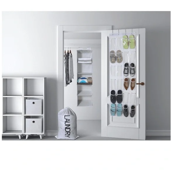 𝅺Mainstays 5 piece closet organizer set (Purchase will include one set only) - Picture 3 of 7